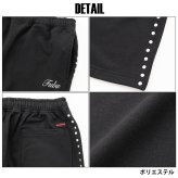 FUBU フブ フレアパンツ メンズ レディース fam-62507 スタッズ フレア スウェットパンツ ブーツカット イージーパンツ 迷彩 カモフラ 刺繍 スケート ストリート ヒップホップ ダンス カジュアル ボトムス M L XL XXL 2026FW Karlas