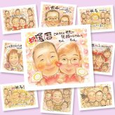 還暦のプレゼントに、似顔絵と笑顔をお届けします。相談しながら作れる、あたたかな似顔絵ギフトです。 似顔絵 贈り物 還暦 プレゼント ギフト 名入れ 手描き 還暦 誕生日 記念 お祝い 祖母 おばあちゃん 祖父 おじいちゃん 下書き確認 修正無料 名入れ サプライズ 一生もの 喜ばれる そっくり 還暦 一生もの 傘寿 長寿 感激 大量注文 披露宴 ハロウィン 感謝の品 お祝いの品 同窓会