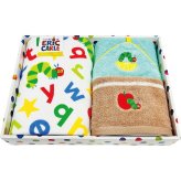 【直送】はらぺこあおむし フェイス [26-7089-032] ループ付きウォッシュタオルセット キャラクター ギフト