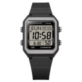 カシオ 腕時計 メンズ CASIO 海外モデル 10年電池 デジタル 大画面 ブラック 軽量 LEDライト付き スポーツ 学生 高校生 中学生 プレゼント 成人 卒業 入学