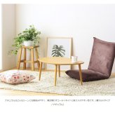 テーブル ロー 楕円 オーバル 半円 コンパクト リビング 小さめ 北欧 おしゃれ ミニ かわいい 丸 木製 キッズ 小さい 幅75cm 子供 角丸 ナチュラル 一人暮らし iw-3050