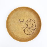 ディズニー くまのプーさん ラウンドプレート(L) (寝ころび) 食器 日本製 Disney