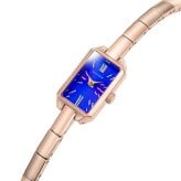 【選べるノベルティー付き】マトウ MATOW 腕時計 レディース Tsuki Collection 清月 せいげつ ミニスクエア ローズゴールド ロイヤルブルー MW005009【2026 新作】