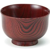 山中塗　欅汁椀（朱） インテリア 漆器 盆 カタログギフト 景品 粗品