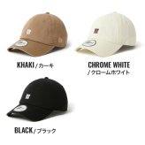 キャップ ニューエラ NEWERA レディース メンズ カジュアルクラシック Mini Square Logo ブランド ロゴ ワンポイント 刺繍 15136942 15136943 15136944 シンプル 帽子 イージースナップ ローキャップ 小さめ 大きめ サイズ調整可能 ブラック カーキ ホワイト 黒 日焼け対策