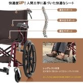 車椅子 自走介助兼用 1台2役 折りたたみ 軽量 約11kg アルミ コンパクト ノーパンクタイヤ 車いす 四輪 高齢者 介護 福祉用具 通院 外出 散歩 車載 転倒防止 安全ベルト 介助ブレーキ 駐車ブレーキ 耐荷重100kg フットサポート調整 背面ポケット 敬老の日 プレゼント ギフト