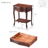 イタリア 家具 ヨーロピアン ヴェローナクラシック 猫脚サイドチェスト1段 猫脚 リビング ヨーロッパ家具 クラシック 輸入家具 アンティーク風 イタリア製 ブラウン おしゃれ 高級感 エレガント 木製 天然木 リモート テレワーク 在宅 新生活