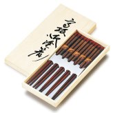 糸巻箸揃　朱　木箱入 インテリア 漆器 盆 カタログギフト 景品 粗品