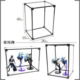 【人気サイズ・組立式】アクリル ディスプレイケース コレクションケース 透明 フィギュア アクスタ ぬいぐるみ スニーカー 推し活 収納
