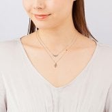 【無料ラッピング】  カナルヨンドシー Canal 4℃ ネックレス【12月誕生石】シルバー ネックレス 2本セット タンザナイト キュービックジルコニア ブランド 正規品 新品 ギフト プレゼント 人気 おすすめ 誕生日 記念日 クリスマス 送料無料