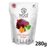 WOOF（ワフ） フリーズドライ ドッグフード ワイルドベニソン 280g 犬 ごはん 無添加
