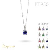 選べる誕生石 ネックレスプラチナ ネックレス 一粒 PT950 プラチナ950 白金 チェーン 長さ選べる 40cm 45cm 50cm ギフトラッピング可能 シンプル 華奢 上品 Rapture アイリス 彼女 妻 女性 レディース 誕生日 プレゼント ハロウィン 【品番：CG-RSP-29051PT】