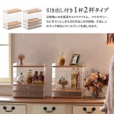 アクリル　収納棚　3段 ONLS0348 アクリル収納 リビング収納 シンプルスタイル モダン 角型 アクリル ラック アクリルラック 透明ラック クリアラック ディスプレイラック幅32cm 奥行15cm 高さ39.5cm