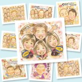 卒部のプレゼントに、贈り物にぴったりの似顔絵です。下書き確認ができるので、安心して贈れます。 似顔絵 卒部記念 贈り物 プレゼント 名入れ 手描き ギフト 卒部 スポ少 記念 スポーツ少年団 卒団 部活 引退 仲間 保護者 監督 コーチ 名入れ 下書き確認 修正無料 喜ばれる 一生もの 親孝行 そっくり 引退 一生もの 卒団 卒部記念 ホワイトデー ウェディングギフト 百寿祝い 引っ越し