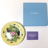 ウェッジウッドWEDGWOOD　ワンダーラストWonderlust　ウォーターリリーWATERLILY　イエロー　２０センチプレート　ペア　【御結婚御祝・内祝・新築御祝・還暦御祝・御礼・寿・ギフト包装可能】