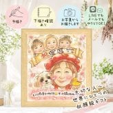 似顔絵 贈り物 還暦祝い 名入れ ギフト 手描き プレゼント 還暦 誕生日 60歳 記念日 お祝い 家族 お父さん 両親 お母さん 下書き確認 名入れ 修正無料 一生もの 実績多数 サプライズ 親孝行 長寿 60歳 還暦 思い出 メモリアル 感謝 ハロウィン 色紙 同窓会 クリスマス 感激 キレイ 快気祝い カラフル お祝い返し 披露宴 結婚祝い 感動 米寿祝い