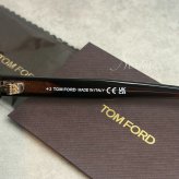 【並行輸入品】【正規品・新品】TOMFORD トムフォード TF1353D FT1353-D 48E クリアブラウン ライトブラウン イタリア製 サングラス メガネ 眼鏡 メンズ レディース TOM FORD トム フォード 伊達メガネ ビジネス アジアンフィット