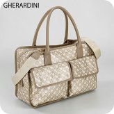 ゲラルディーニ ハンドバッグ レディース ブランド GHERARDINI Italy GHB0247 CRETA グレージュ/アイボリー