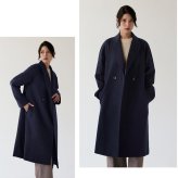 ロング チェスターコート レディース カシミヤ ブレンド ウール アウター ロング丈 入学式 入園式 卒入学 ゆったり サイズ ラグラン コート 秋冬 大きめ ロングコート 卒業式 卒園式 ギフト プレゼント 6F (02000281r)