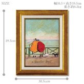 Sam Toft サムトフト アートフレーム ロマンティックな約束 st-05839 絵画 ギフト アート おしゃれ 北欧 お部屋