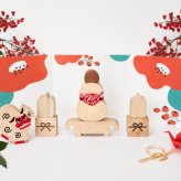 2026年10月発売　限定生産品　冬めぐりの積木　つみき からくり オークビレッジ　oakvillage