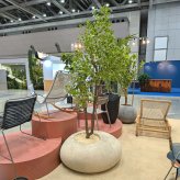 観葉植物 造花 斑入りベンジャミン BROWN 全高約210cm 大型 フェイクグリーン 高級 本物そっくり リアル おしゃれ 明るい インテリア 人工観葉植物 アーティフィシャルグリーン オフィス 店舗 ホテル 開店祝い 室内 リビング 玄関 風水 ベンジャミナ