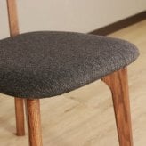 ダイニングチェア ウーノ 完成品 レッドオーク 天然木 ナチュラル・ブラウン W43xD52xH78cm座面高44cm 食卓椅子 チェア 椅子 木製 リビング ダイニング ナチュラル ブラウン おしゃれ