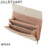 ジル スチュアート 財布 長財布 レディース 牛革 ミスティ かぶせ リボン 薄型 ギフト JILL STUART