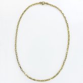 正規品 1AR by UNOAERRE ウノアエレ ショッパー付き チェーンネックレス レディース ユニセックス 喜平 ネックレス イエローゴールド 真鍮 イタリア製 ブランドジュエリー ギフト プレゼント 誕生日 結婚記念日 成人 卒業 入学