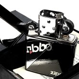 ZIPPO ライター かっこいい ブラック＆シルバー ジッポ ロゴ エッチング彫刻 銀差し ギフト 黒 銀 メンズ おしゃれ プレゼント