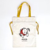 ディズニー プー Winnie The POOH Pooh Series 巾着バッグ バッグ 通勤 通学 巾着 刺繍 イエロー グッズ
