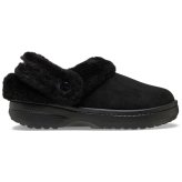 クロックス サンダル レディース アンファーゲッタブル ヴィーガン スエード クロッグ ボア ファー モコモコ 冬用 crocs 212106