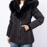 マッカージュ MACKAGE ADALI-BX HOODED DOWN COAT フーデッド ダウン コート ミドル丈 ダウンジャケット ファー レディース アウター