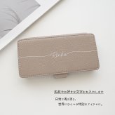 多機種対応 着脱式 MagSafe対応 手帳型ケース 【 MagWlet 名入れ 】 クリアケースセット マグセーフ スマホケース カード収納
