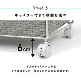 収納家具 ラック ランドリー 4段 幅30.5cm カゴ 洗濯かご 4個つき 洗濯機 収納 おしゃれ スリム 縦型 洗濯機収納 ランドリー収納 ホワイト グレー 収納棚 洗濯物 洗面所 脱衣所