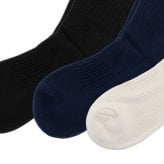 ポロラルフローレン：DOUBLE LOGO ソックス 3PK (クリーム)[ソックス/ 男性下着/ メンズインナー/人気ブランド/おすすめギフト/誕生日プレゼント/メンズファッション]