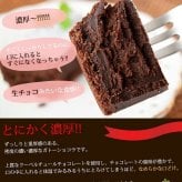 スイーツ  濃厚 ガトー ショコラ 1本 270g クーベルチュール チョコレート 使用 ※冷凍 ｜ お取り寄せ お菓子　洋菓子 チョコレートケーキ 送料無料 201z07112