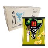 【 送料無料 】 カルビー 堅あげポテト 期間限定 柚子こしょう 60g 12個 1ケース まとめ買い