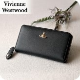 ヴィヴィアン ウエストウッド 長財布 メンズ レディース ブランド Vivienne Westwood ロゴ 5106005BW S000B N402 BLACK ビビアン