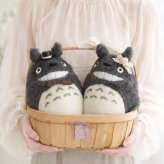 【結婚式 電報 ギフト】トトロにっこりウェディングバスケット｜ウェディングドール　ウィルカムドール　結婚式　祝電　電報  送料無料【メッセージカード無料】 