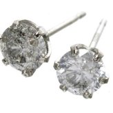 ダイヤモンドピアス プラチナ 0.85ct 一粒 シンプル 鑑別書付き レディース 宝石 ジュエリー 貴金属 アクセサリー プレゼント ギフト 記念日 誕生日 結婚式 冠婚葬祭