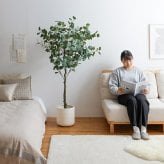 照明 ライト パキラ 観葉植物 人工 フェイクグリーン 室内 リビング オフィス 一人暮らし 緑 インテリア 光触媒 空気清浄 消臭 抗菌 防汚 ホルムアルデヒド分解 おしゃれ 高さ150cm 造花 植木 鉢植え 新築祝い 開店