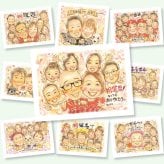 還暦のギフトに、「ありがとう」を形にする似顔絵ギフトです。初めての似顔絵注文でも安心です。 ギフト 還暦祝い 似顔絵 名入れ 手描き 贈り物 プレゼント 還暦 誕生日 記念 お祝い 大人数 おばあちゃん 祖父 祖母 おじいちゃん 下書き確認 修正無料 名入れ 一生もの 親孝行 サプライズ 宝物 傘寿 長寿 一生もの 還暦 家族 ブライダルギフト バレンタインデー 記念日 快気祝い お祝いの品