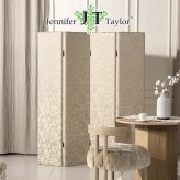 スクリーン ジェニファーテイラー Jennifer Taylor アンティーク調 ヨーロピアン クラシック ファブリック ブランド 家具 スクリーン 衝立 パーティション 間仕切り