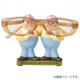メガネスタンド ディー＆ダム 不思議の国のアリス キャラクター 雑貨 眼鏡置き めがね立て 眼鏡スタンド 卓上 収納 デスク周り インテリア 贈り物 プレゼント ギフト ユニーク おしゃれ ユーモア セトクラフト