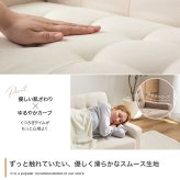 ソファー 2人掛け 幅115cm コンパクトソファ おしゃれ 北欧 省スペース 一人暮らし ワンルーム スムース生地 黒脚 アイボリー グレージュ 肘付き 天然木 Sバネ ウェービングベルト リビング 二人掛けソファ モダン 小さめ 座面高36cm組立式