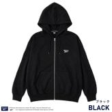 Reebok リーボック ジップパーカー レディース メンズ rm-6105 スウェットパーカー フルジップ 長袖 フーディー 裏起毛 暖かい ロゴ 刺繍 ビッグシルエット オーバーサイズ 羽織り スポーティ カジュアル M L LL 2026FW Karlas 別注