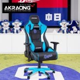 オフィスチェア AKRacing(エーケーレーシング) Pro-X V2 Dragons(中日ドラゴンズモデル) 日本プロ野球 ゲーミング 4Dアジャスタブルアームレスト ヘッドレスト ランバーサポート オフィス Pro-XV2Dragons ウレタン 新生活