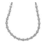 スワロフスキー swarovski ブレスレット チェーンブレスレット 5677813 Matrix Tennis マトリックステニス アクセサリー レディース シルバー+ホワイト 海外正規品