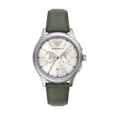 エンポリオアルマーニ EMPORIO ARMANI 腕時計 メンズ クロノグラフ レザー AR11801【2026 新作】